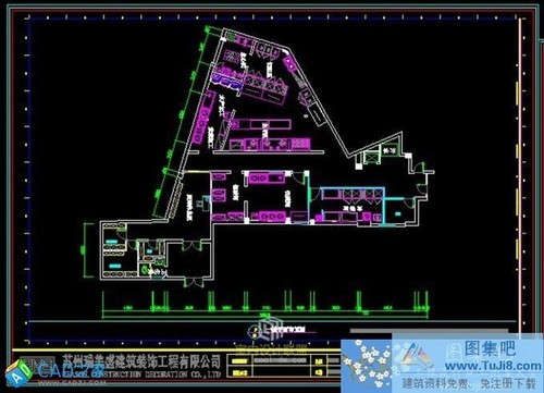 江陰新潮仁愛大酒店改造工程裝修全套施工圖及效果圖