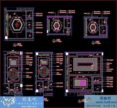 廣東國際大廈中餐廳室內(nèi)裝修設(shè)計圖含實景圖