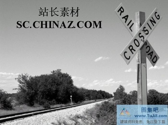 鐵道風(fēng)景PPT模板