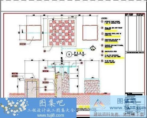 武漢萬(wàn)科四季花城湖岸會(huì)所環(huán)境設(shè)計(jì)施工圖
