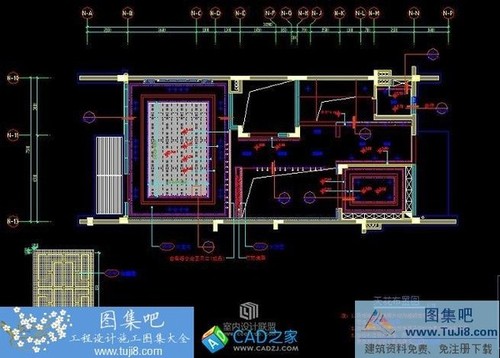 三層別墅樣板房全套平立面大樣水電施工圖