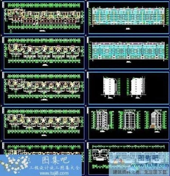 某市高級住宅小區(qū)多層住宅施工圖