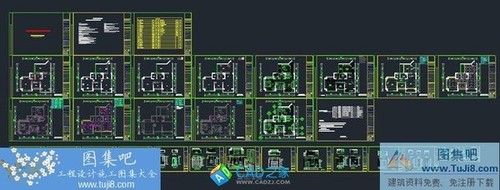 潤和園樣板間全套施工圖、效果圖、家具配飾方案圖