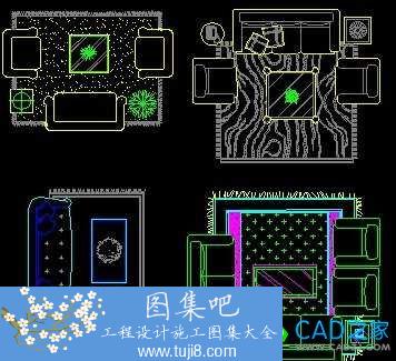 CAD室內(nèi)設(shè)計(jì)模塊圖庫(kù)