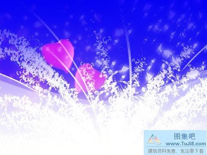 藍(lán)色夢(mèng)幻PPT模板