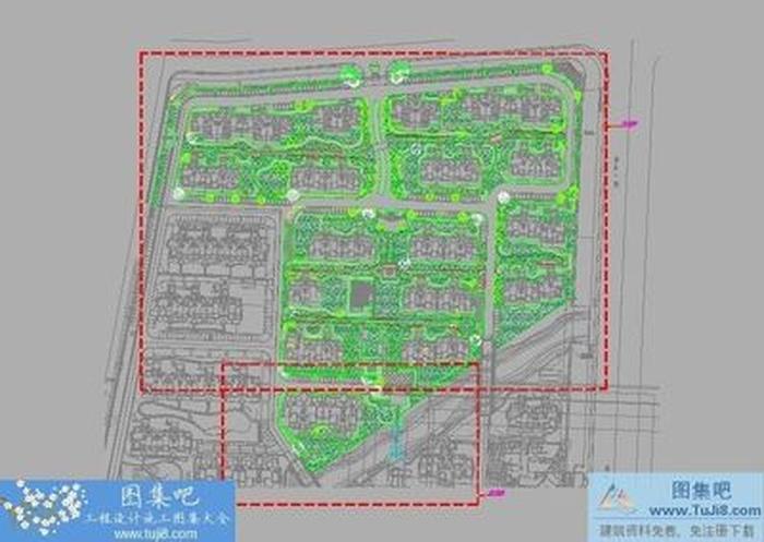 萬科四季花城三期景觀園林工程施工圖
