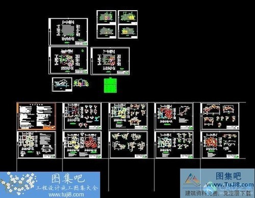 永嘉七都萬(wàn)國(guó)花園C型別墅全套建筑結(jié)構(gòu)施工圖