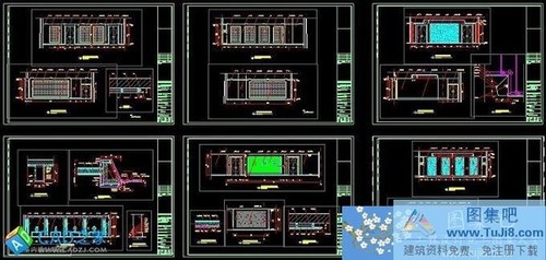 昆明錦江酒店CAD平面圖及效果圖