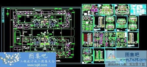 羅馬嘉園住宅小區(qū)全套CAD方案圖