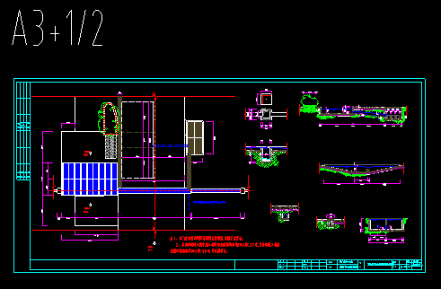 超完整-工地全套臨時設(shè)施CAD施工圖可編輯.dwg