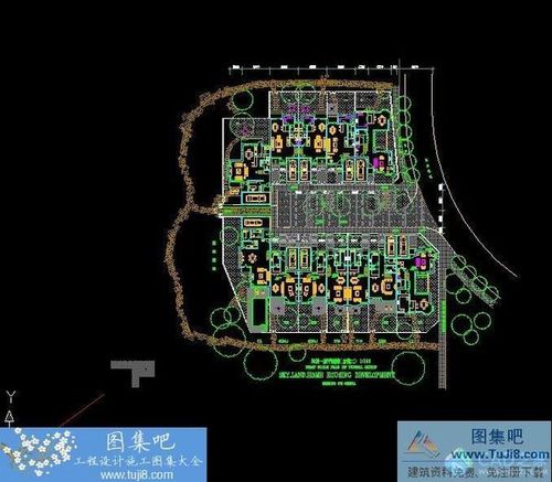 北京天地人居聯(lián)排別墅CAD全套施工圖紙