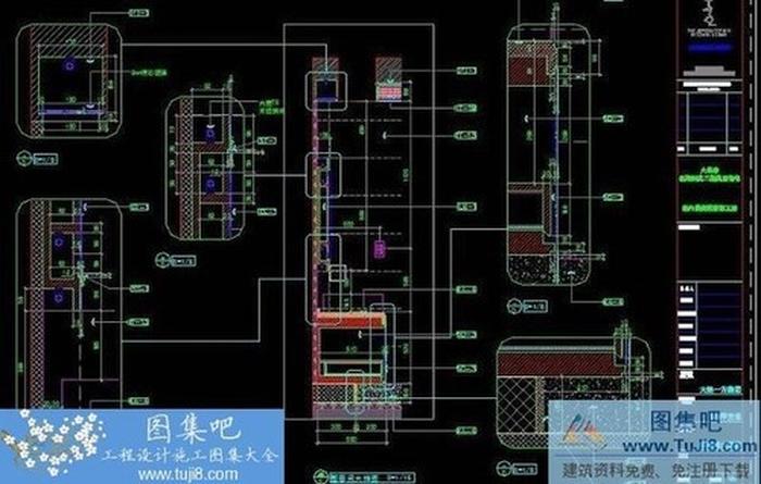 大連星海陽光二期一方公館高層住宅樣板間施工圖