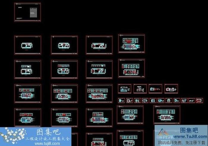 三層別墅歐式田園風(fēng)格施工圖含完工效果圖