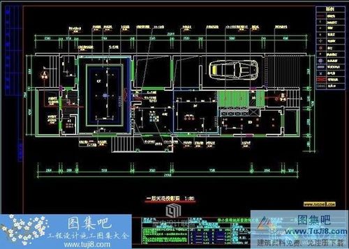 300款CAD天花頂棚圖、吊頂圖、異形吊頂大全剖面線路圖裝修圖