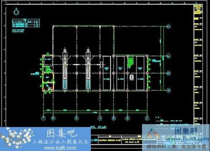 多層鋼結(jié)構(gòu)框架設(shè)計圖(國外工業(yè)建筑)