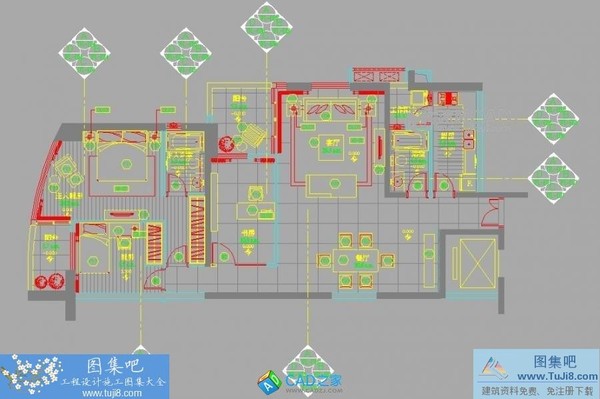 梁志天珠海東方傲景峰項目A2示范單位施工圖