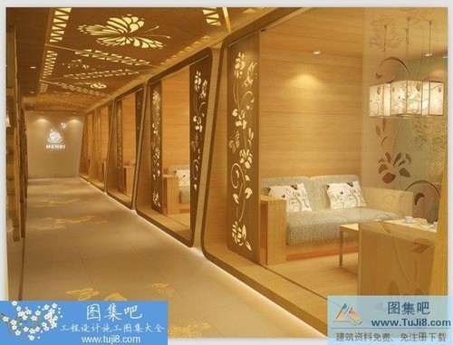 概念咖啡屋-夢蝶咖啡屋平面、立面及大樣圖