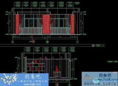 深圳廣田裝飾-慶陽賓館樣板房施工圖