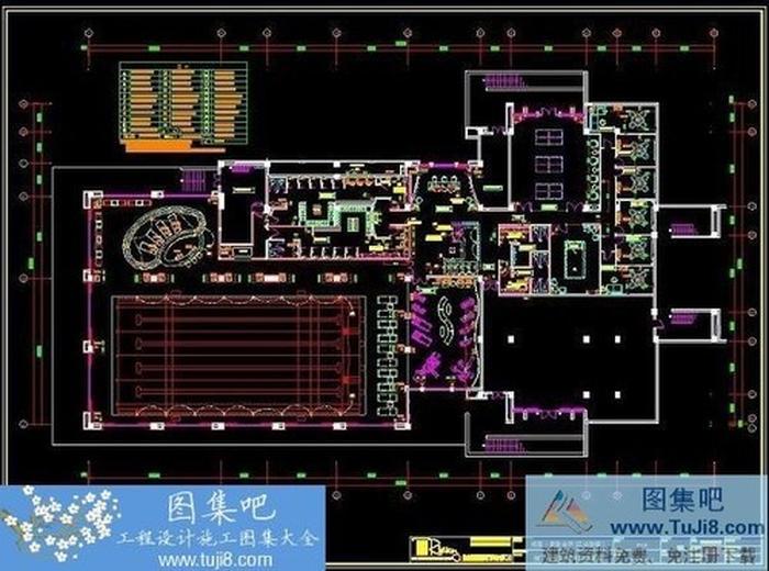 黃志達西安鴻基紫韻會所施工圖含實景圖