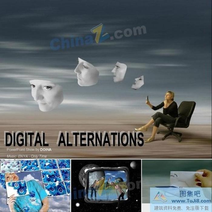 藝術(shù)創(chuàng)作ppt模板下載