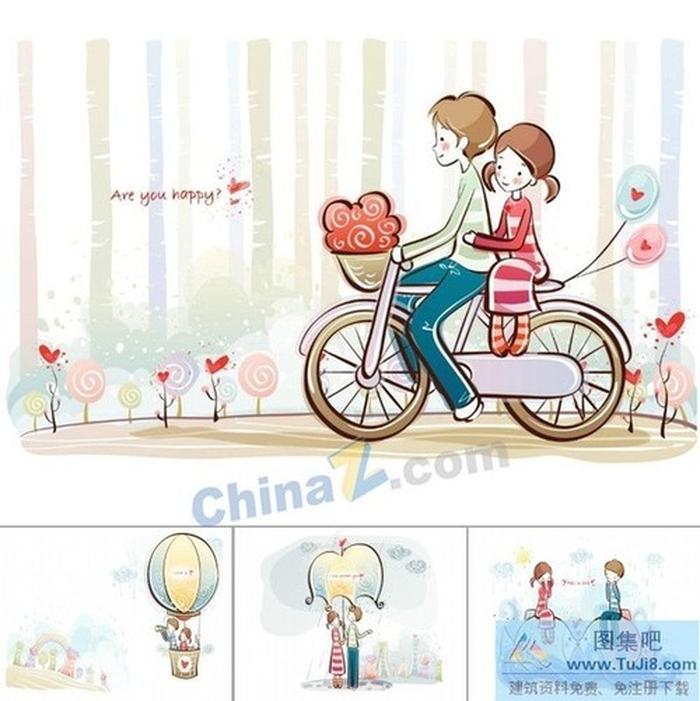 相戀小曲ppt模板下載