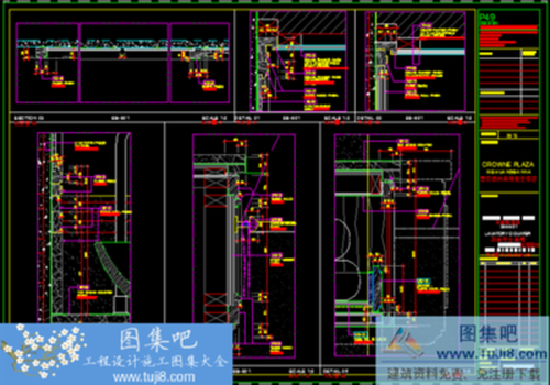 西雙版納皇冠假日酒店總經(jīng)理套房施工圖及+材料規(guī)格說(shuō)明