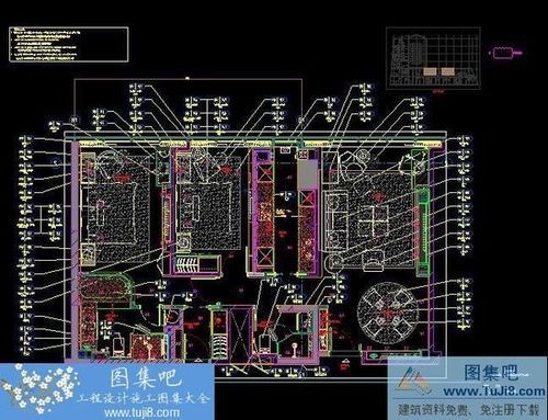 廣州珠江新塔樣板間深化施工圖