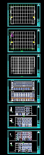 某汽車裝配車間建筑施工圖