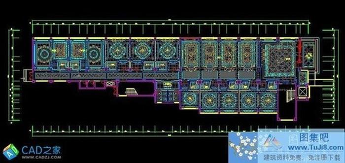 墊江清水魚莊1樓全套深化全套CAD施工圖