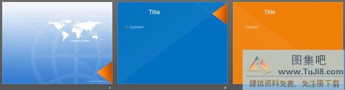 簡潔淡雅的商務(wù)PPT模板