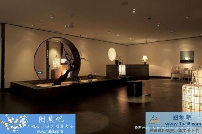 鄭州大董酒店全套裝修施工圖+實景圖