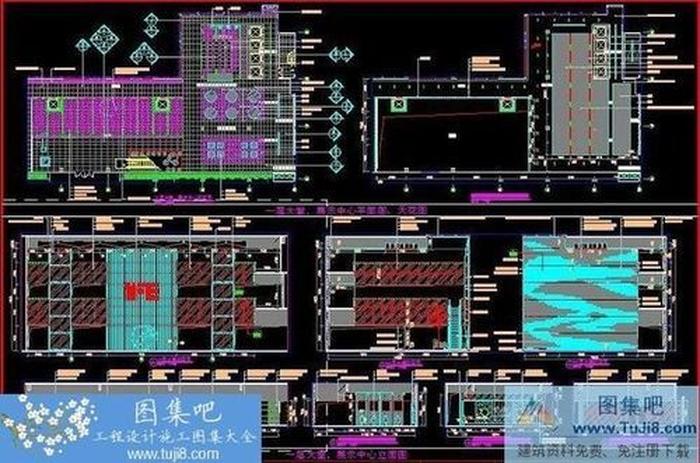 快意電梯有限公司辦公樓裝修施工圖+效果方案圖