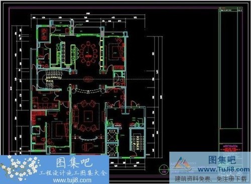 邱德光北京星河灣歐式新古典C6戶型圖紙