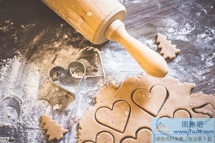 圣誕節(jié)餅干PPT背景圖片