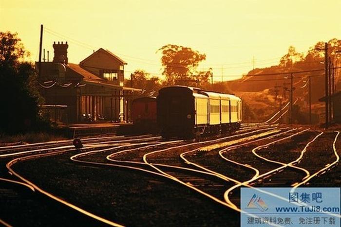 鐵路運(yùn)輸PPT背景圖片下載