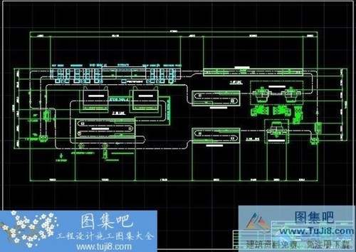 汽車(chē)輪轂粉末涂裝生產(chǎn)線布局圖