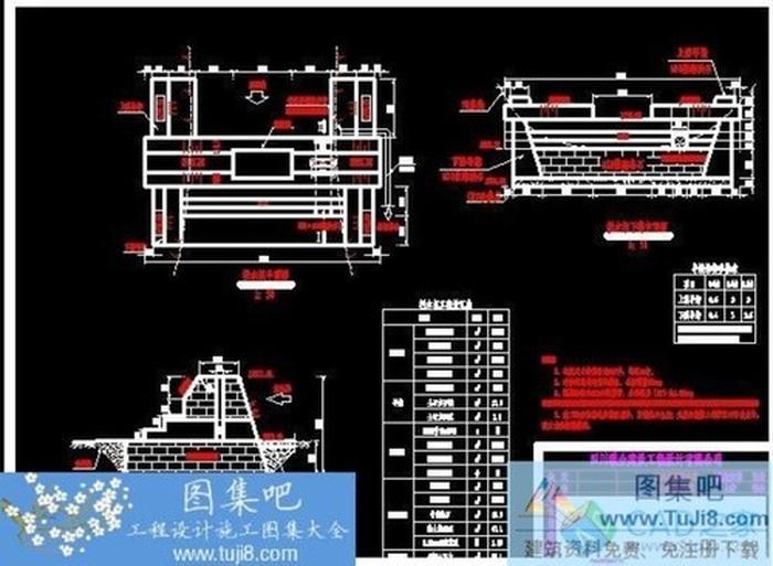 飲水工程水廠CAD設(shè)計(jì)圖