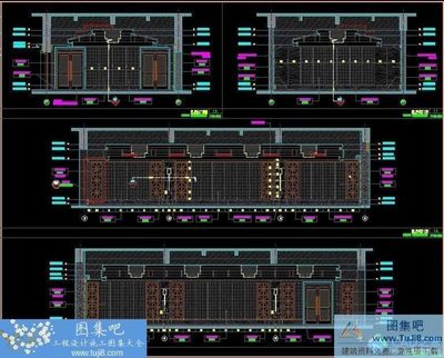 西昌邛海灣麓鎮(zhèn)柏樂(lè)度假酒店內(nèi)部裝修完整施工圖