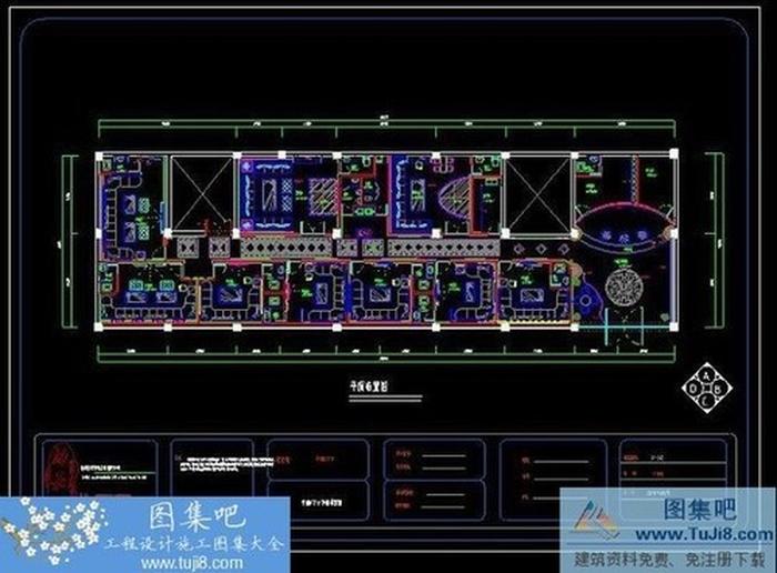 盛世豪門KTV大堂、包廂、過道全套施工圖及效果圖