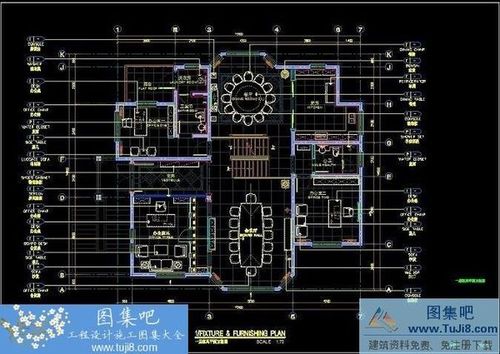 深裝集團池州別墅室內(nèi)設(shè)計施工圖+效果圖